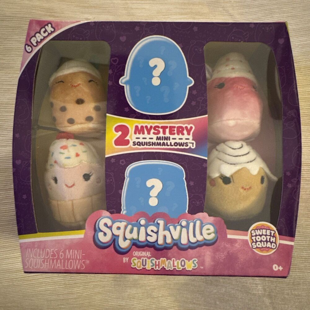 Squishville by Original Squishmallows Sweet Tooth Squad Plush - 2-Inch